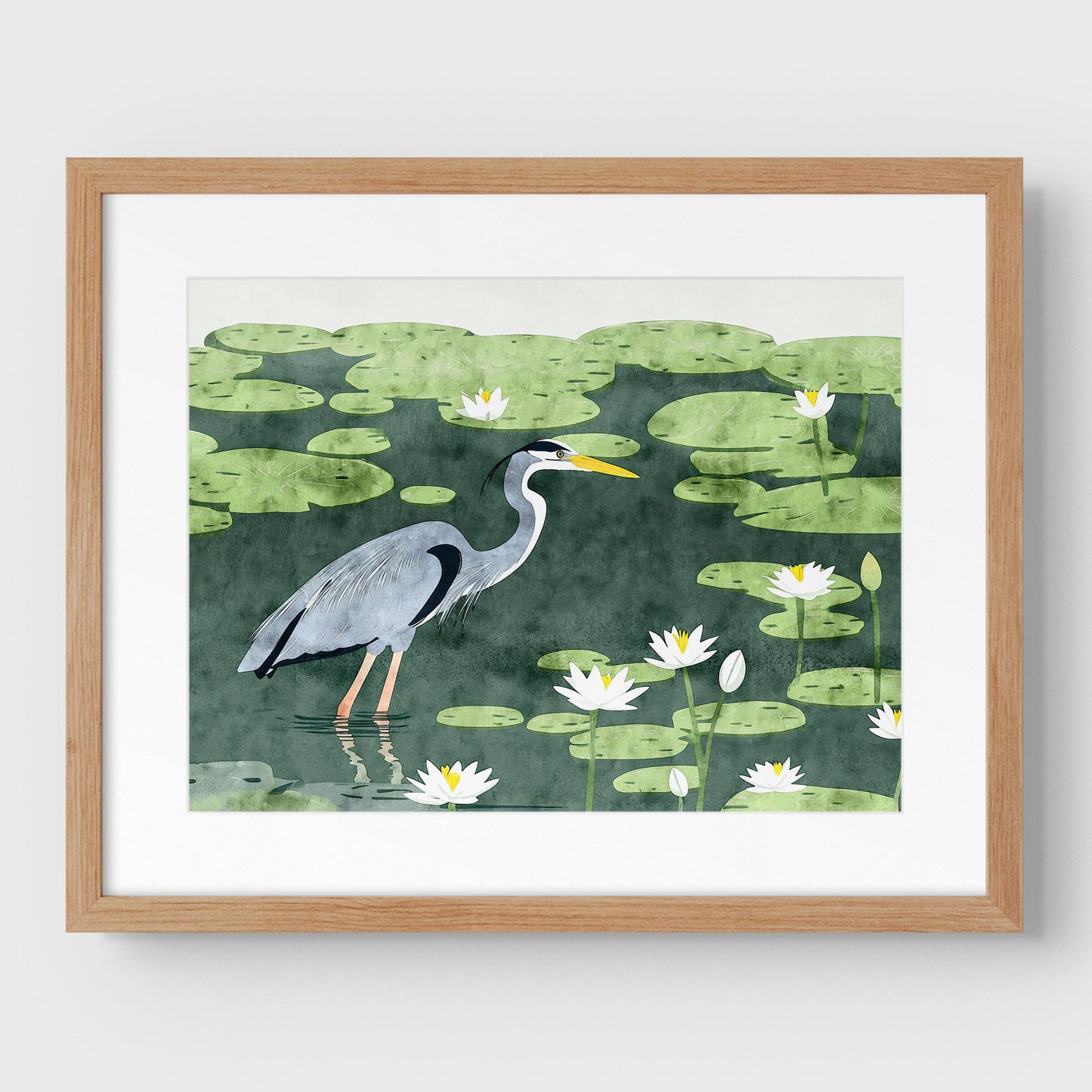 Great Blue Heron Art Print