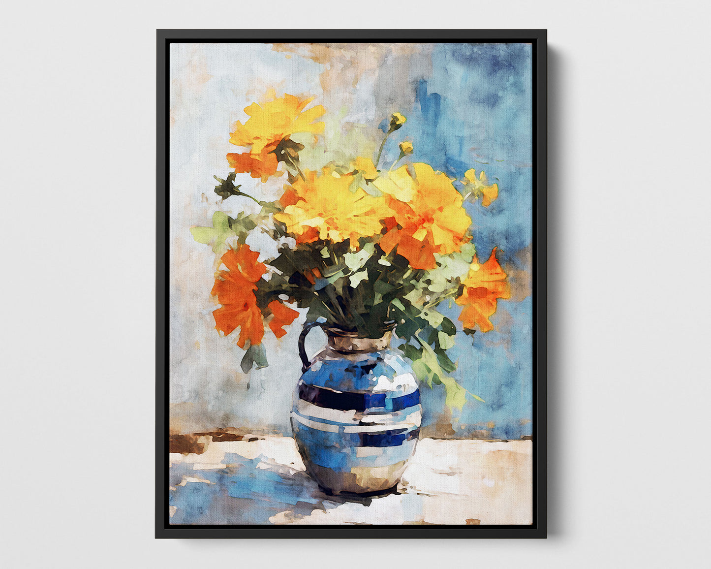Orange Marigolds Still Life