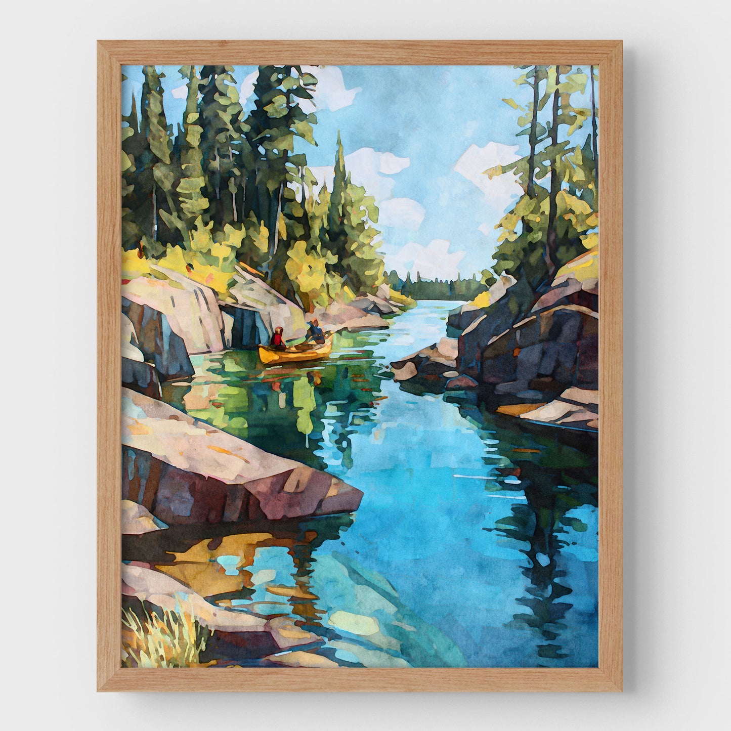 Boundary Waters Canoe Area Art Print