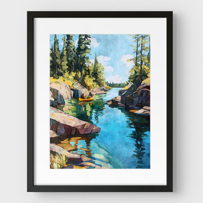 Boundary Waters Canoe Area Art Print