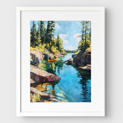 Boundary Waters Canoe Area Art Print