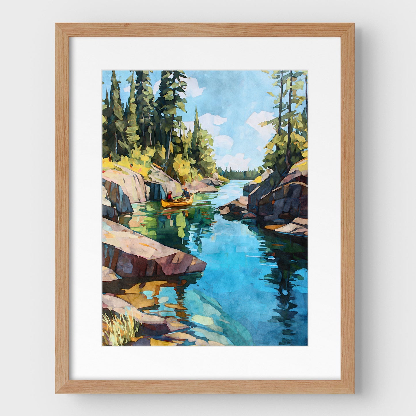 Boundary Waters Canoe Area Art Print