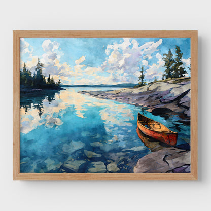 Boundary Waters Canoe Area Print
