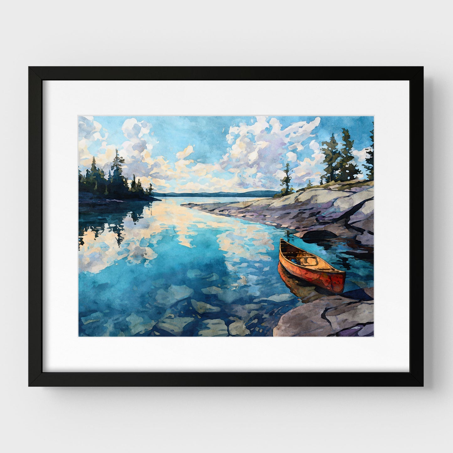 Boundary Waters Canoe Area Print