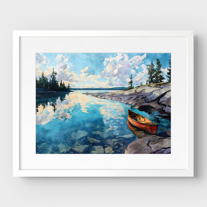 Boundary Waters Canoe Area Print