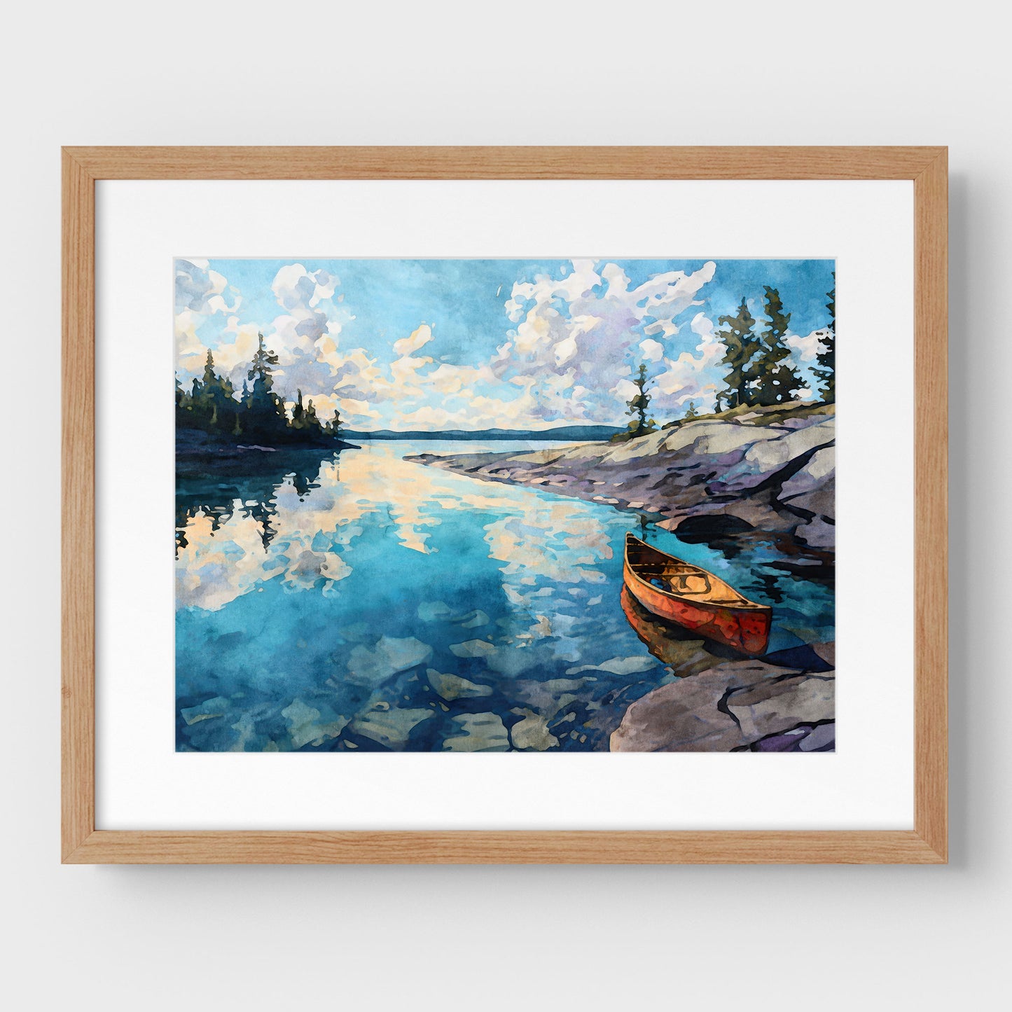 Boundary Waters Canoe Area Print