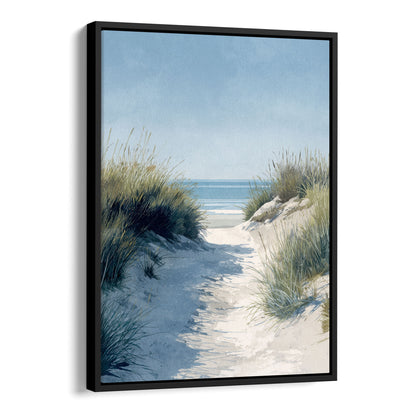 Coastal Dune Path Watercolor Print