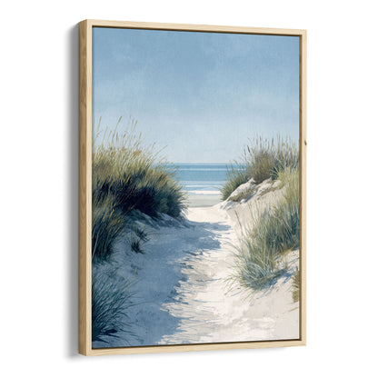 Coastal Dune Path Watercolor Print