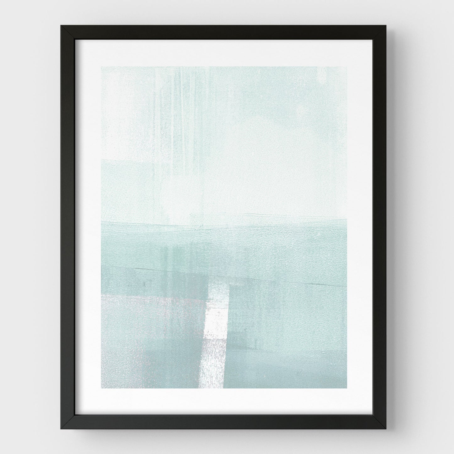 Aqua Horizon Print