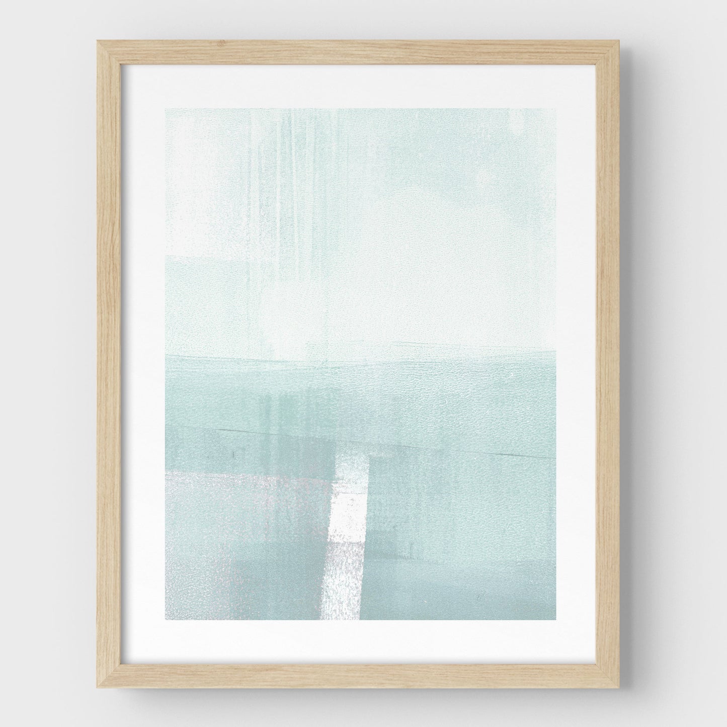 Aqua Horizon Print