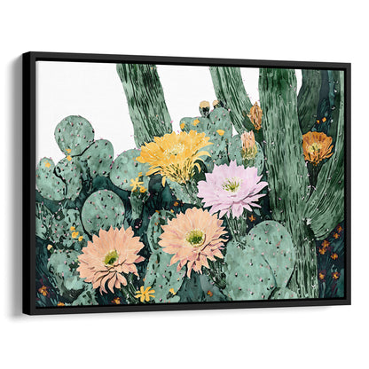 Cactus Bloom Watercolor Art Print
