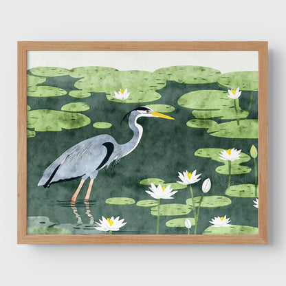 Great Blue Heron Art Print