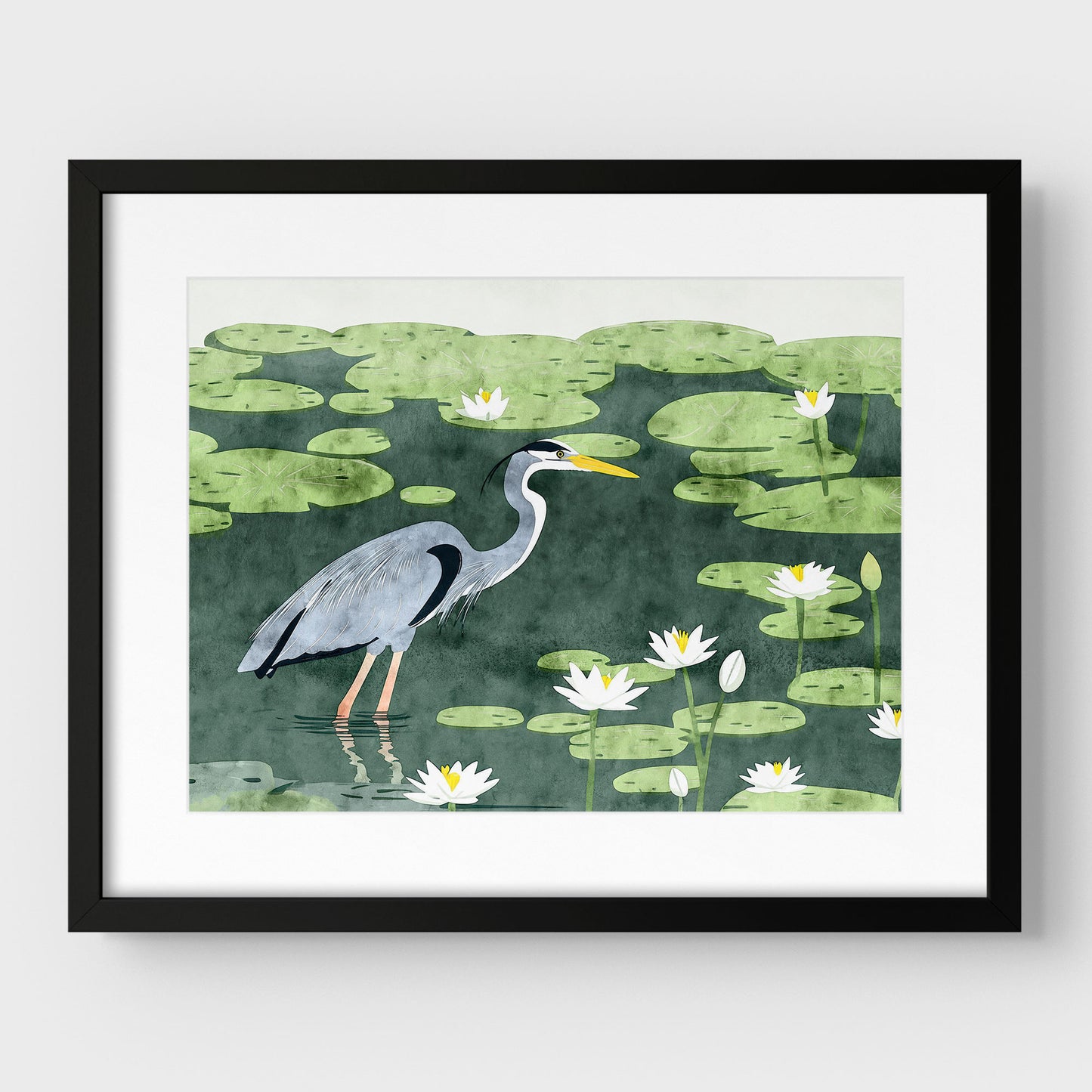 Great Blue Heron Art Print