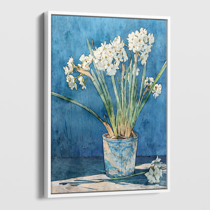 Paperwhite Narcissus Watercolor Print