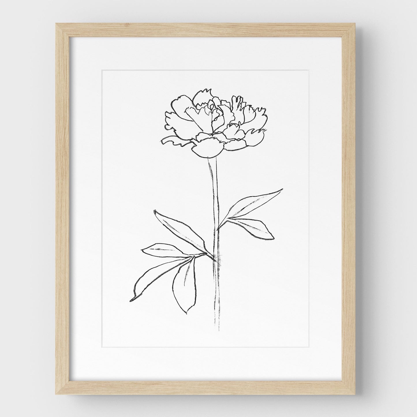 Peony II Print