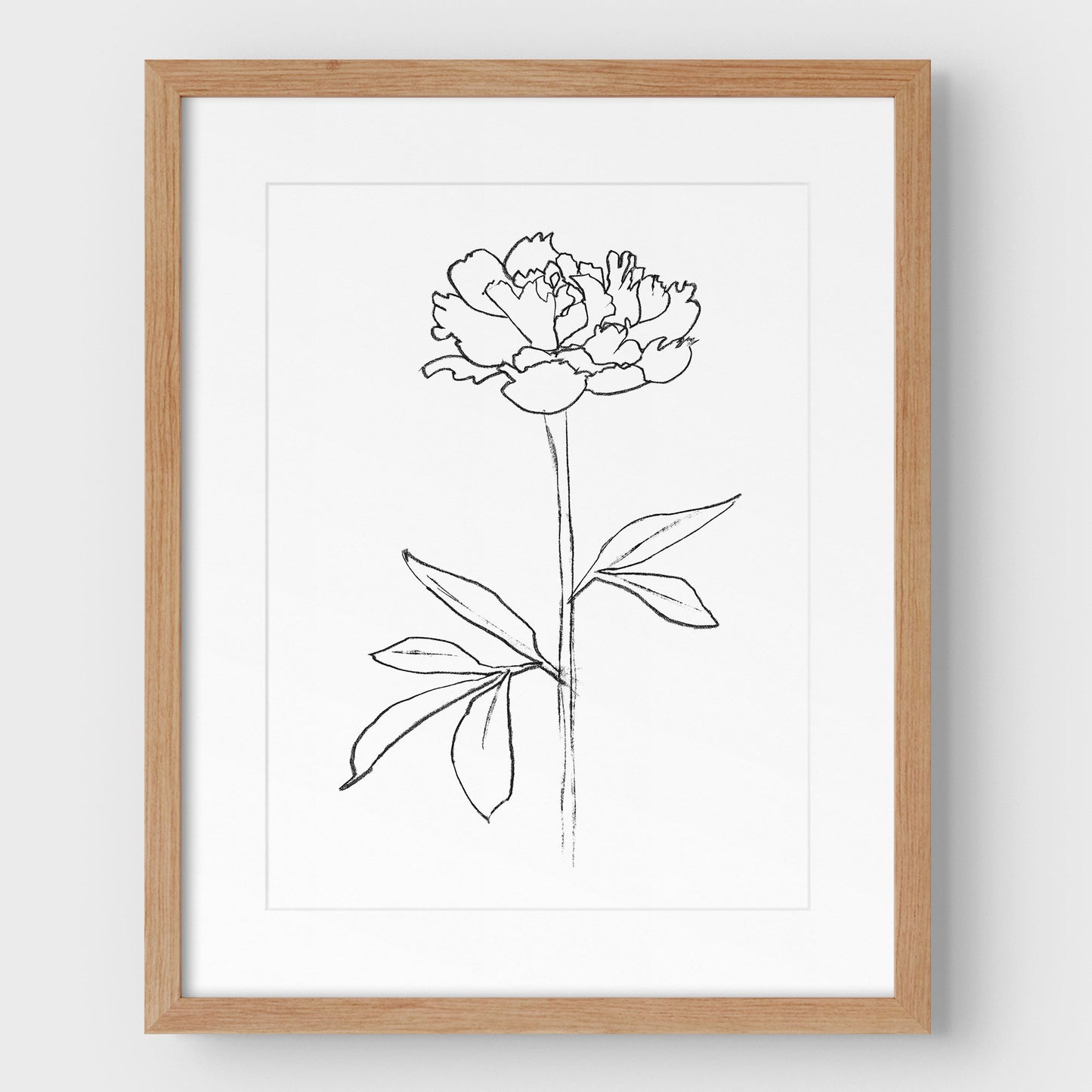 Peony II Print