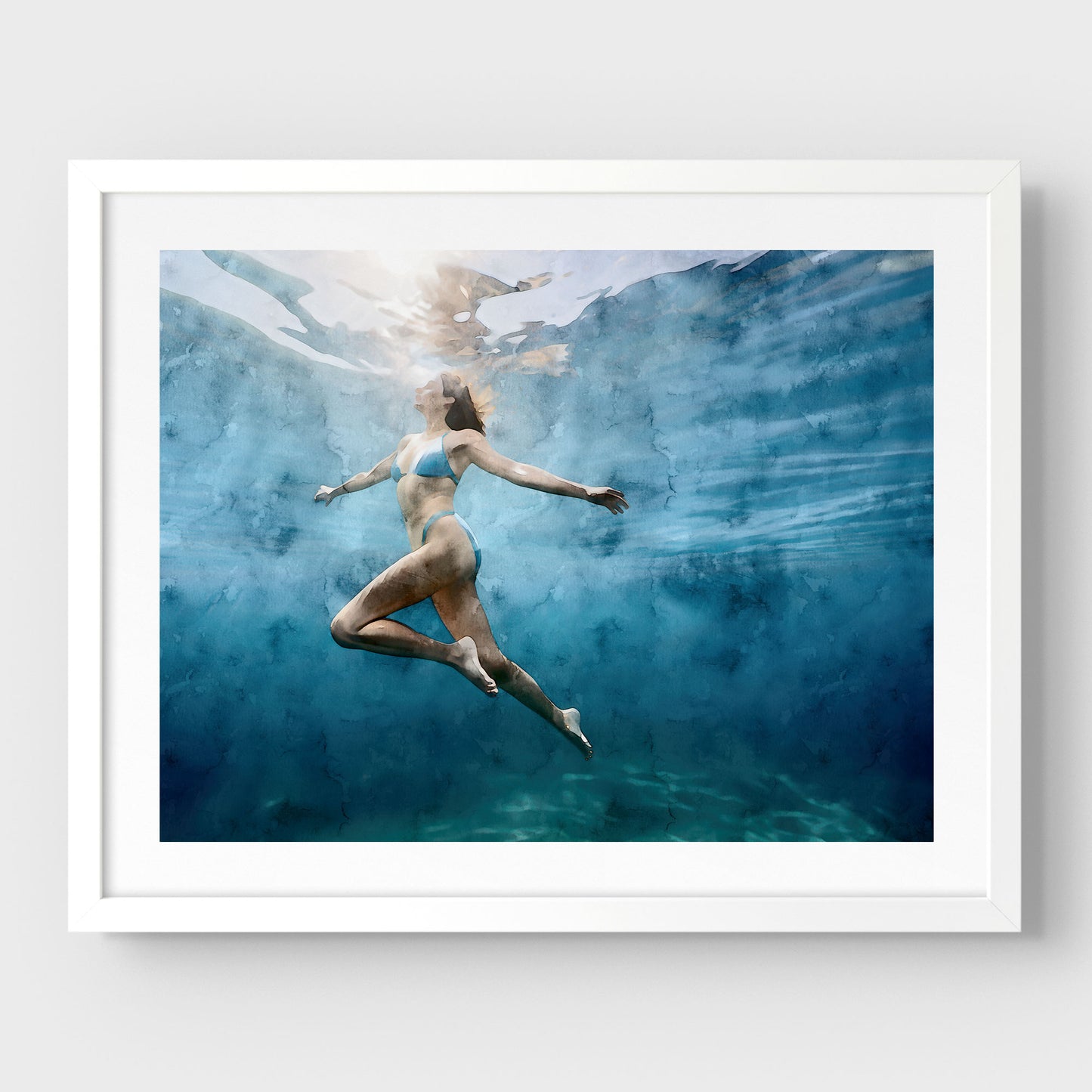 Rising to the Surface Print