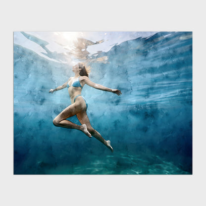 Rising to the Surface Print