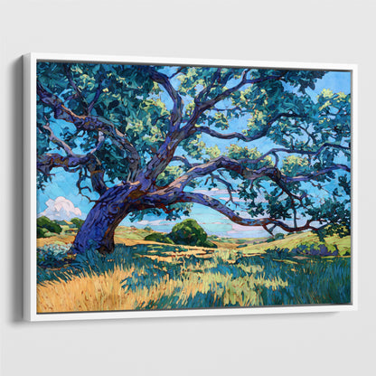 Texas Live Oak Tree Art Print