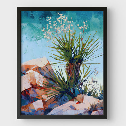 Desert Yucca Art Print