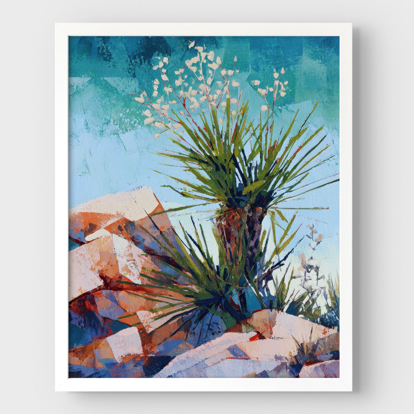 Desert Yucca Art Print