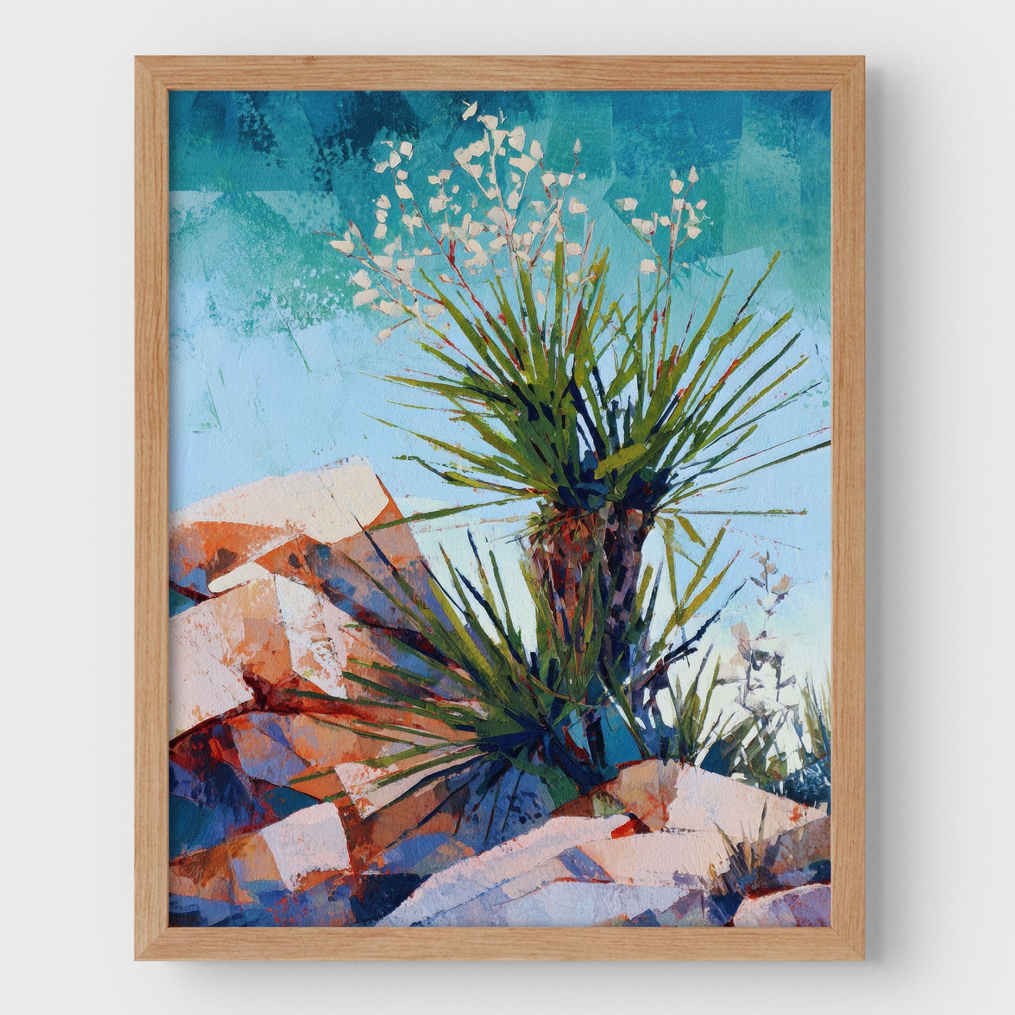 Desert Yucca Art Print
