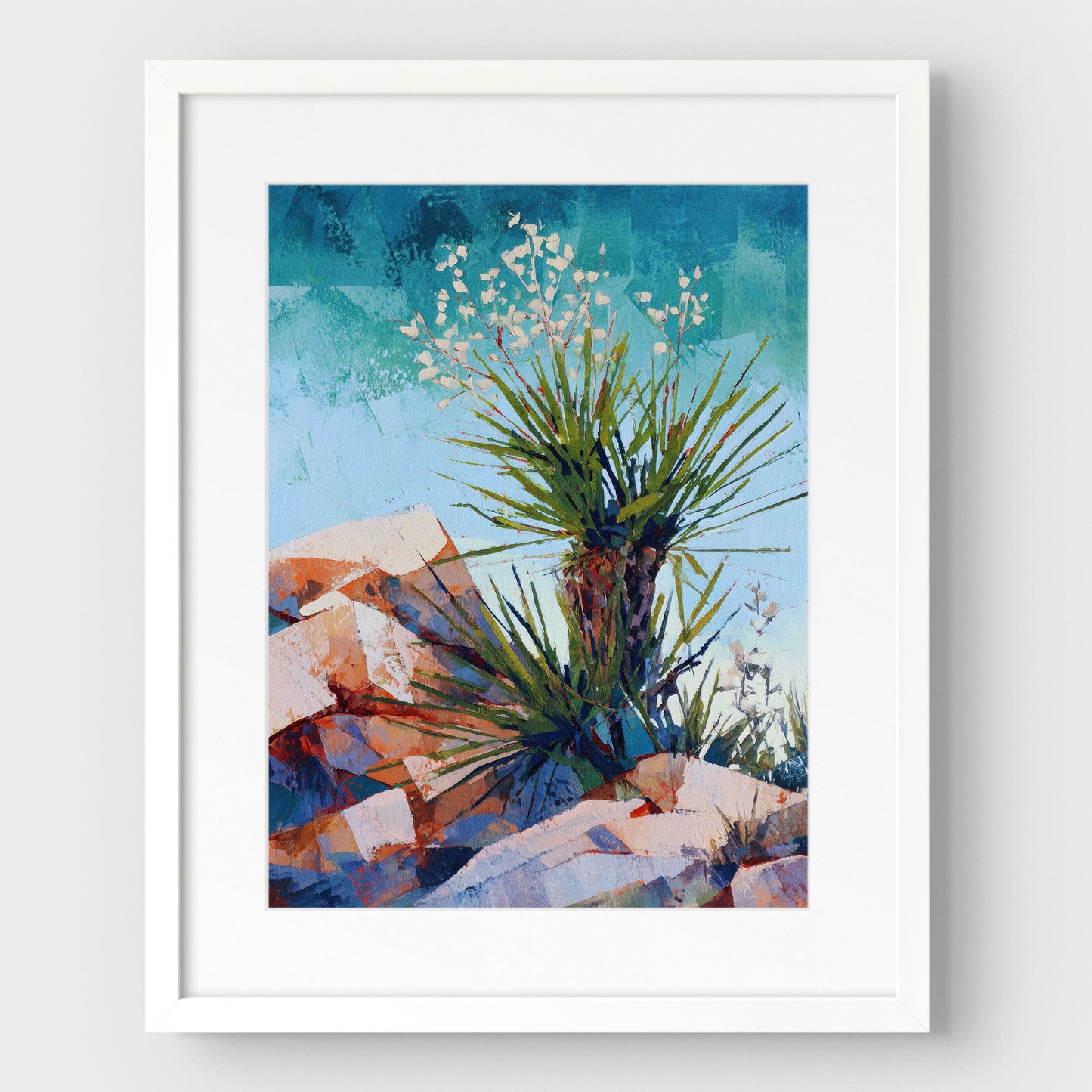 Desert Yucca Art Print