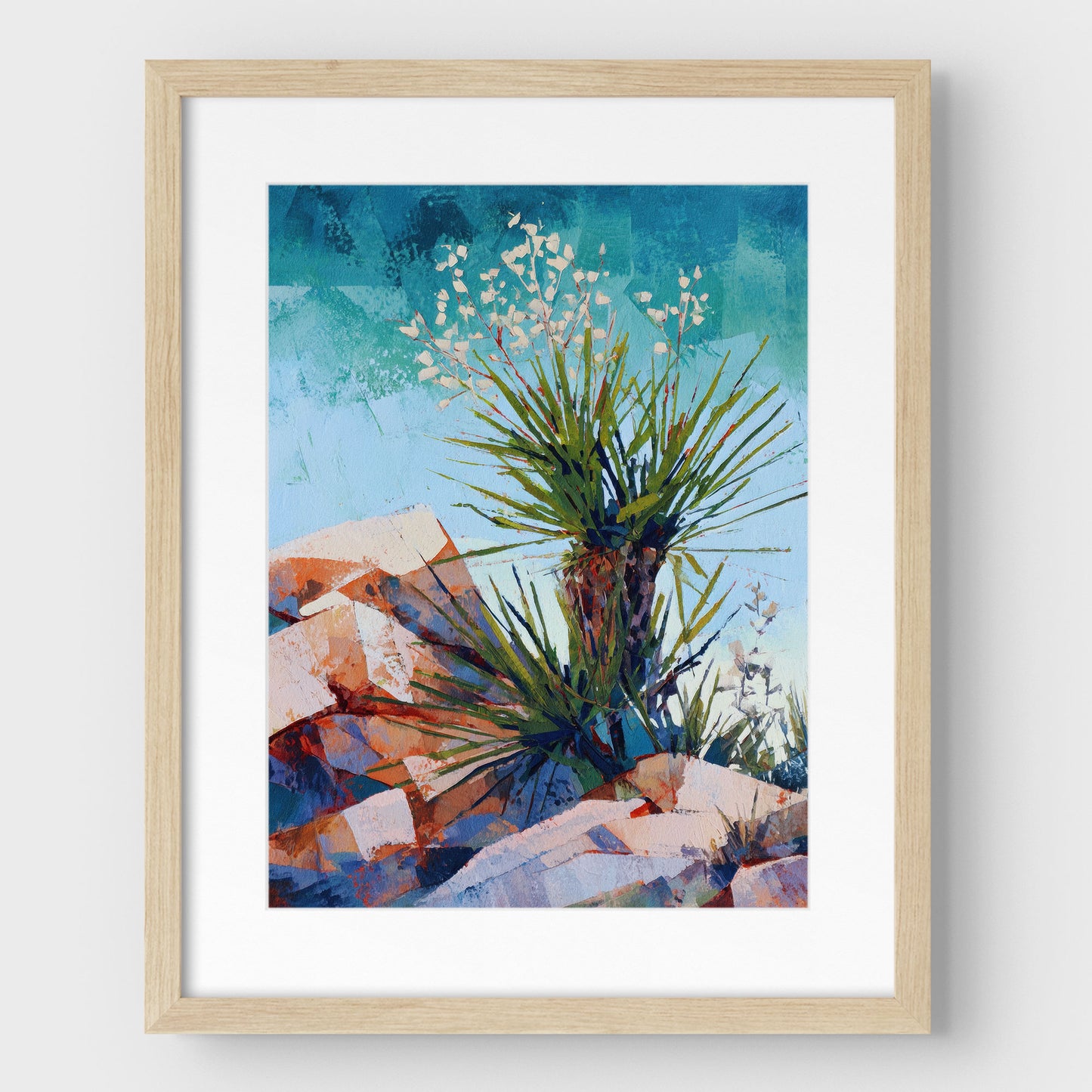 Desert Yucca Art Print
