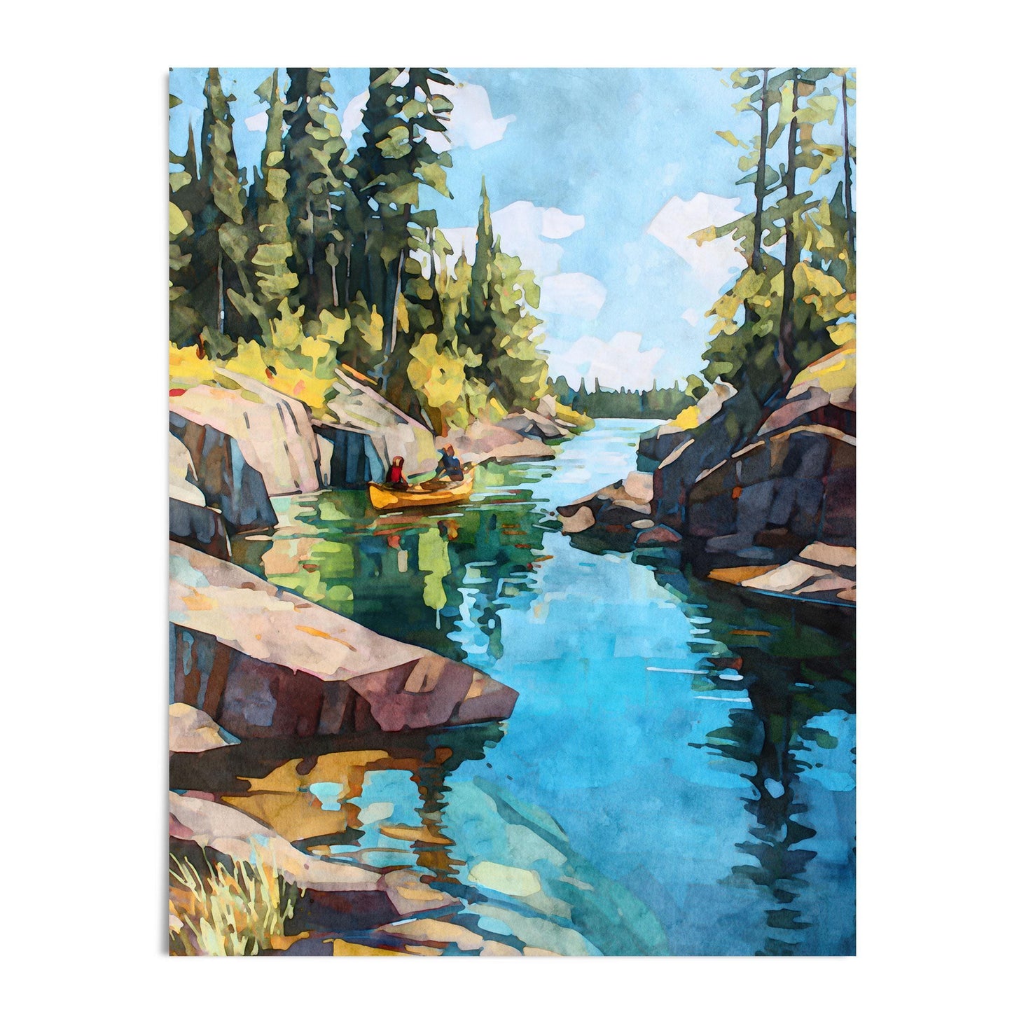 Boundary Waters Canoe Area Art Print